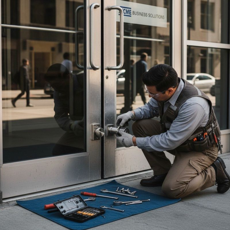 Door Hardware Repair detail