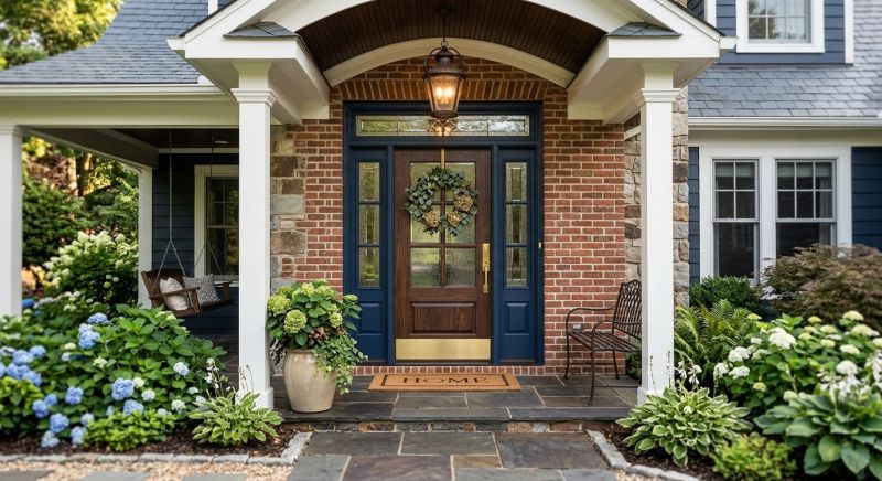 Entry Door Installation project example